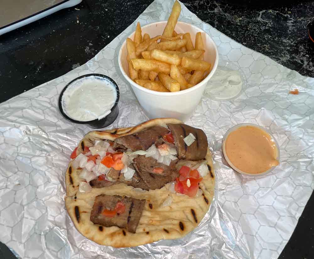 Stephanos Gyro and Fries